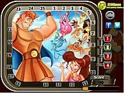 Play Hercules Hidden Numbers free online puzzle game and find the secret numbers hidden in the mythological images