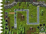 Free online game Crusade of Undead reverse tower defense strategy
