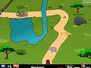 Play African Safari Escape free online game where you must find objects and clues to unlock the gate and escape the locked park.