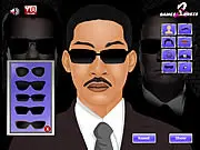 Play Will Smith MIB3 Makeover free online, dress up Agent J in his black suit and shades from the Men in Black 3 movie