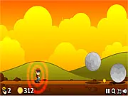 Avalanches game screenshot, free online survival game, dodging falling rocks