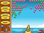 Smilies Shootout game, free online bubble shooter, classic puzzle game with smilies