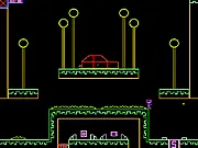 The Power: Metroidvania Adventure online game screenshot, a treasure hunter character on an alien planet with enemies and glowing power-ups