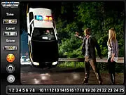 I Am Number Four Find The Numbers game screenshot, finding hidden numbers in a movie scene, free hidden object puzzle on PlayArcadeHub