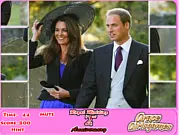 Play Royal Wedding Puzzle free online game, featuring Prince William and Kate Middleton's anniversary.