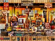 Play Mary Garage Sale free online, finding hidden objects in a messy garage