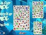 Play Deep Sea Mahjongg free online, matching tiles in an underwater puzzle game