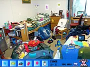Play Messy Mess Hidden Objects free online, a point-and-click game where you use observing skills to find hidden objects quickly in cluttered rooms.