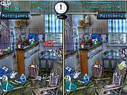 Medical Room Hidden Objects game screen showing a cluttered hospital storage room with medical supplies