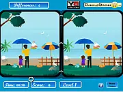 Its Weekend Picture Story free online game, follow Harry and his dad sightseeing on a bicycle, wholesome narrative game on PlayArcadeHub