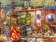 Careless Artist free online hidden object game, finding objects in an art studio, spot the difference puzzle game screenshot