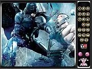 Dark Knight Rises Hidden Numbers game screen showing a movie scene with numbers subtly hidden within the picture