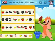 Free online puzzle game Fruit Fun Gamesperk sorting challenge gameplay screenshot