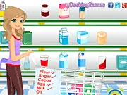 Play Quick Chocolate Cake free online cooking game. Go shopping for ingredients and bake an easy, delicious chocolate cake.