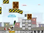 Gameplay screen of Marvelites FTW showing various comic book fan characters arguing over message board comments.
