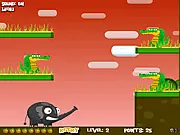 Play the physics puzzle game Fruit Bouncer 2 for free online. Bounce oranges off walls to feed alligators in the new sequel.