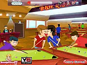 Play Pool Table Secret Smooch free online, a stealth and timing game where you must avoid being caught by onlookers on PlayArcadeHub.