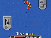 Play Action Ship Shmup online free. Retro arcade game with upgrades and 50 enemy waves.