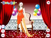 Adele getting a makeover and choosing a summer outfit in the Paradise Vacation Prep free online game