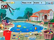 Play the free online game Swimming Pool Cleaning on PlayArcadeHub. Clean, scrub, and polish swimming pools in this simulation.