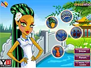 Jinafire Long Oriental Makeover free online game Monster High spa makeup dress-up Chinese dragon fashion