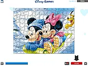 Play Mickey Mouse and Minnie Mouse Jigsaw puzzle free online. Assemble the image of Mickey and Minnie with up to 192 pieces.