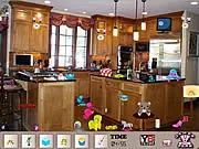 Hidden Objects: Kitchen online game screenshot - free point and click puzzle