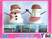Screenshot of Yummy Tiles game showing a delicious cupcake image scrambled into multiple puzzle tiles that need to be rearranged