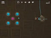 Play Gem Cannon Deluxe free online, aiming a cannon to shatter a split crystal across challenging puzzle levels.
