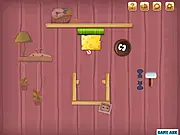 Cheese Hunt 2013 free online game physics puzzle mouse cheese hole