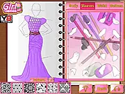 Play Prom Dress Design Fashion Studio free online game, where you design, cut, and sew a custom prom dress to be shown on a catwalk.