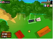 Play Camping Forest Parking free online RV driving game, navigating and parking a large vehicle on challenging, unpaved forest roads.