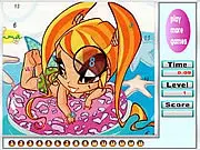 Party Girls Hidden Numbers online game screenshot, finding concealed numbers in party scene, free hidden object game