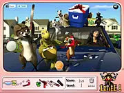 Over the Hedge Hidden Objects free online game, finding hidden items in movie scenes, fast-paced puzzle game screenshot