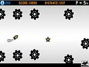 Steam Rocket Flash free online avoidance game on PlayArcadeHub - retro steam rocket flying between obstacles