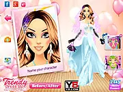 Adorable Ballerina Bride Makeover free game, dress-up game screenshot, wedding fashion and styling