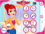 TV Host Makeover Online free game, backstage beauty and dress-up, TV host preparation