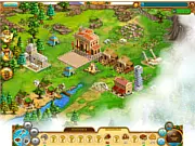 All My Gods free online game screenshot, Roman city building, time management strategy, Saturn's son