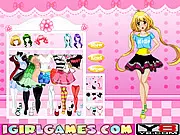 Screenshot of the free online game Sweet Summer Dress Up, showing a girl wearing a stylish dress, high heels, and accessories ready to enjoy a sunny day