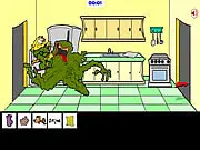 Tommy Cat Crazy Rescue free online game play, Tommy Cat saving Tina from evil rats, action platformer game thumbnail