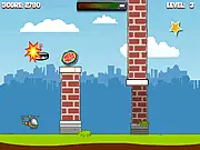 Chopper Dash free online high score arcade game helicopter avoid obstacles on PlayArcadeHub