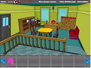 Screenshot of Lucid Room Escape point and click puzzle game, showing a mysterious locked room
