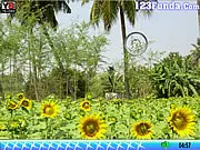 Hidden Stars Farm online game screenshot, finding concealed stars in a farm picture, free hidden object puzzle game