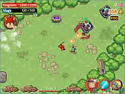 Play Nuke Defense free online game, defend kingdom against monsters, action defense game PlayArcadeHub, skill upgrade game
