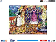 Play Princess Cinderella Jigsaw free online puzzle game with multiple difficulty modes