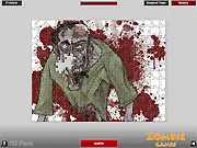 Zombie Puzzle Game online jigsaw puzzle with multiple difficulty modes
