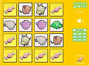 Play Snoep Animal Memory free online game, brain teaser matching puzzle, find the pairs on PlayArcadeHub