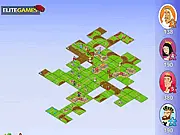 Play Carcassonne free online tile-laying game, placing terrain tiles to build a medieval city and roads against the AI