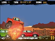 Madness Monster Online free muscle car driving game