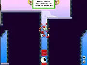 Play 60 Seconds Burger Run free online, fast-paced platformer game with a one-minute timer, character running to reach a burger joint